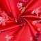 Red-Black-Multi Polyester Floral Dragon Chinese Brocade Woven Fabric By the Yard